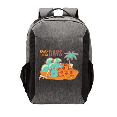 Best Beach Days Skeleton Summer Vibe Vector Backpack