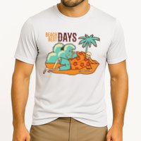 Best Beach Days Skeleton Summer Vibe Cooling Performance Crew T-Shirt