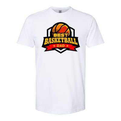 Best Basketball Dad Gift Softstyle® CVC T-Shirt