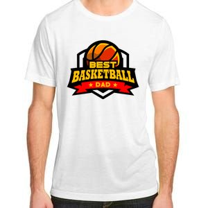 Best Basketball Dad Gift Adult ChromaSoft Performance T-Shirt