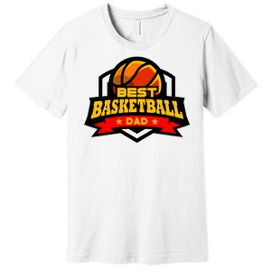 Best Basketball Dad Gift Premium T-Shirt