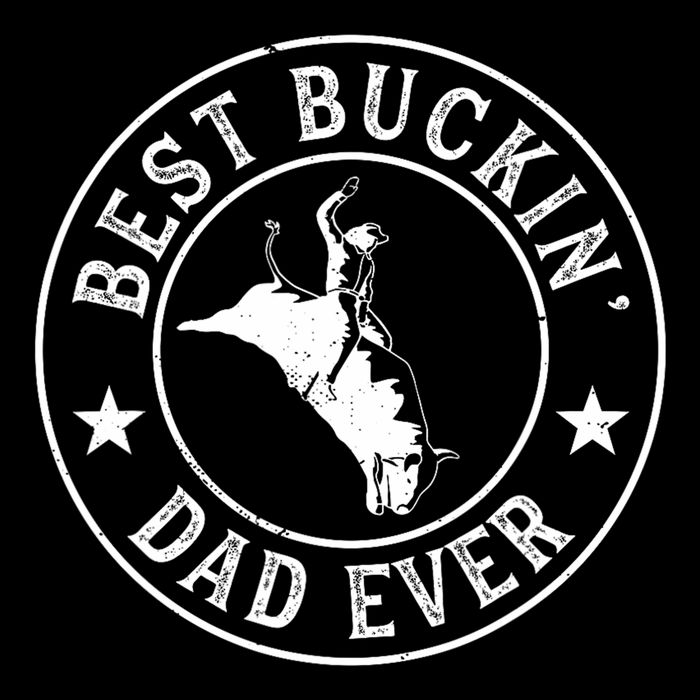 Best Buckin Dad Ever Cowboy Bull Riding Rodeo Funny Impact Tech Backpack