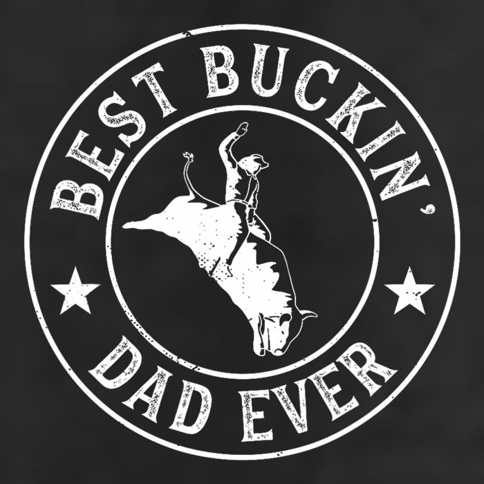 Best Buckin Dad Ever Cowboy Bull Riding Rodeo Funny Adult Drive Performance Visor