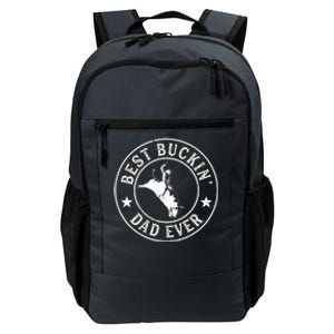 Best Buckin Dad Ever Cowboy Bull Riding Rodeo Funny Daily Commute Backpack