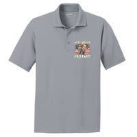 Best Boxer Dad Ever USA Flag American Dog Animal Lover PosiCharge RacerMesh Polo