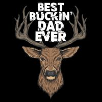 Best Buckin Dad Ever Buck And Deer Hunting FatherS Day Gift Cooling Performance Crew T-Shirt