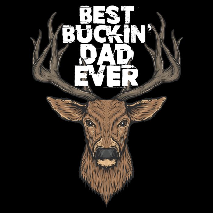 Best Buckin Dad Ever Buck And Deer Hunting FatherS Day Gift Sustainable Bucket Hat
