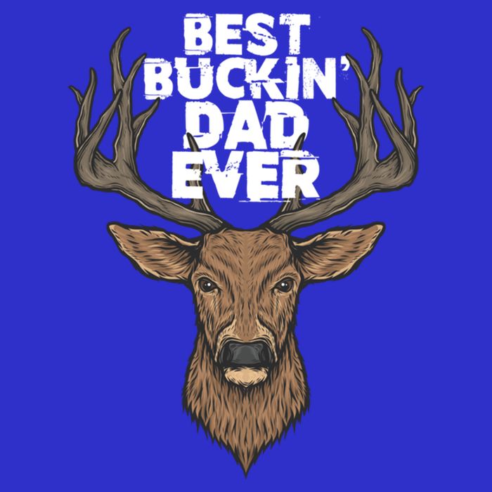 Best Buckin Dad Ever Buck And Deer Hunting FatherS Day Gift Womens T-Shirt
