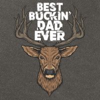 Best Buckin Dad Ever Buck And Deer Hunting FatherS Day Gift Cotton Canvas Backpack
