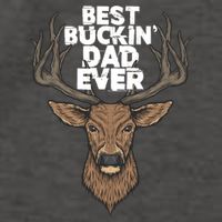 Best Buckin Dad Ever Buck And Deer Hunting FatherS Day Gift Vector Backpack