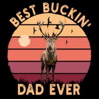Best Buckin Dad Ever FatherS Day Deer Hunters Hunting Cool Gift Cooling Performance Crew T-Shirt