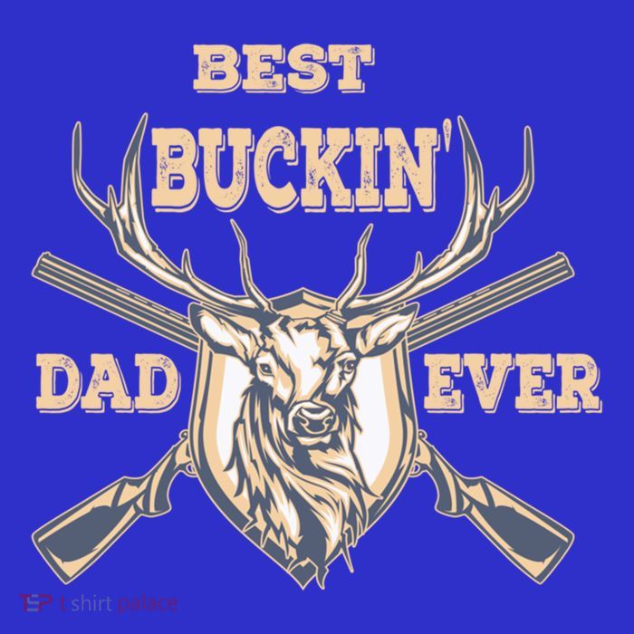 Best Buckin Dad Ever Funny Hunting Father Gift 16 in Basic Backpack