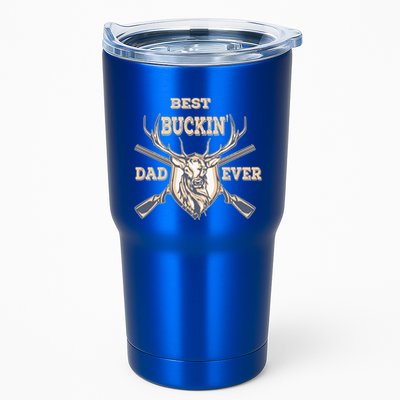 Best Buckin Dad Ever Funny Hunting Father Gift Tumbler