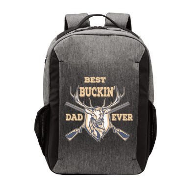 Best Buckin Dad Ever Funny Hunting Father Gift Vector Backpack