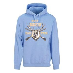 Best Buckin Dad Ever Funny Hunting Father Gift Unisex Surf Hoodie