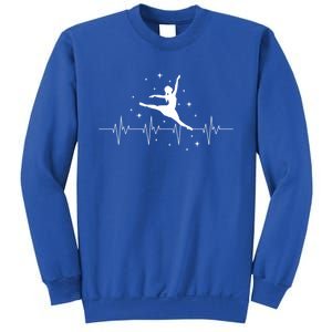 Ballerina Ballet Dancer Heartbeat Danseur Danseuse Cute Gift Sweatshirt