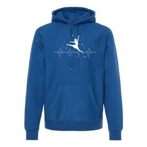 Ballerina Ballet Dancer Heartbeat Danseur Danseuse Cute Gift Premium Hoodie