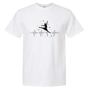 Ballerina Ballet Dancer Heartbeat Danseur Danseuse Cute Gift Garment-Dyed Heavyweight T-Shirt