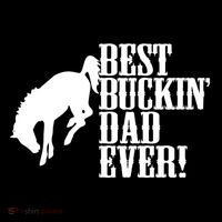 Best Buckin Dad Ever Funny For Horse Lovers Funny Gift Impact Tech Backpack