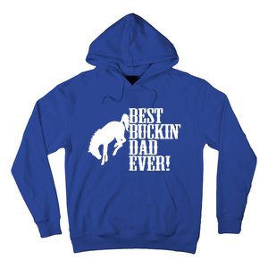 Best Buckin Dad Ever Funny For Horse Lovers Funny Gift Hoodie