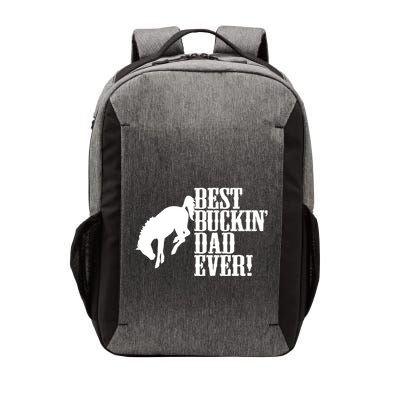 Best Buckin Dad Ever Funny For Horse Lovers Funny Gift Vector Backpack
