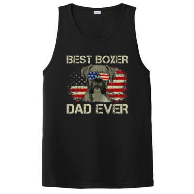 Best Boxer Dad Ever Dog Lover American PosiCharge Competitor Tank