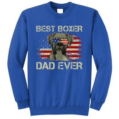 Best Boxer Dad Ever Dog Lover American Sweatshirt