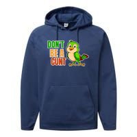 Big Bird Don’t Be A Cunt Performance Fleece Hoodie