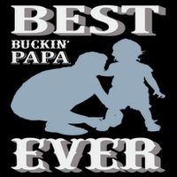 Best Buckin Dad Ever Cool Gift Flat Bill Trucker Hat
