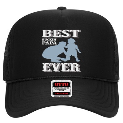Best Buckin Dad Ever Cool Gift Trucker Hat