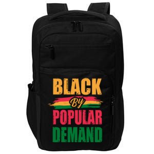 Black By Ded Popular Africanfunny Giftamerican History Proud Month Cool Gift Impact Tech Backpack