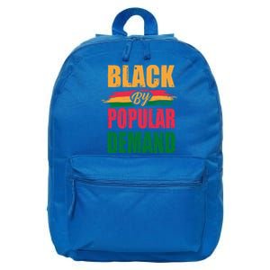 Black By Ded Popular Africanfunny Giftamerican History Proud Month Cool Gift 16 in Basic Backpack