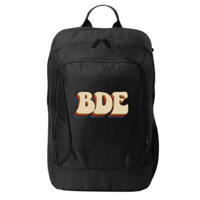 BDE Big Dick Energy Retro Style City Backpack