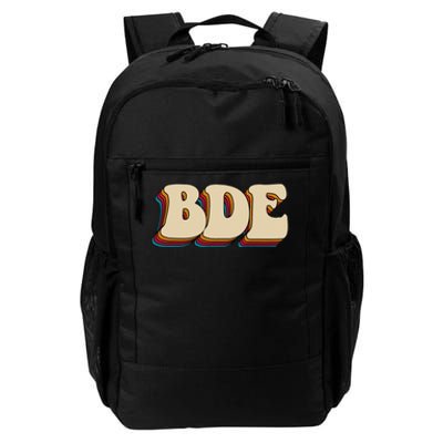 BDE Big Dick Energy Retro Style Daily Commute Backpack