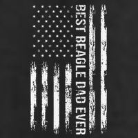 Best Beagle Dad Everdog Lover American Flag Patriotic Cool Comfort Performance Bucket Hat