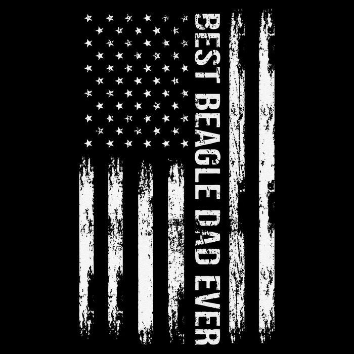 Best Beagle Dad Everdog Lover American Flag Patriotic Apron