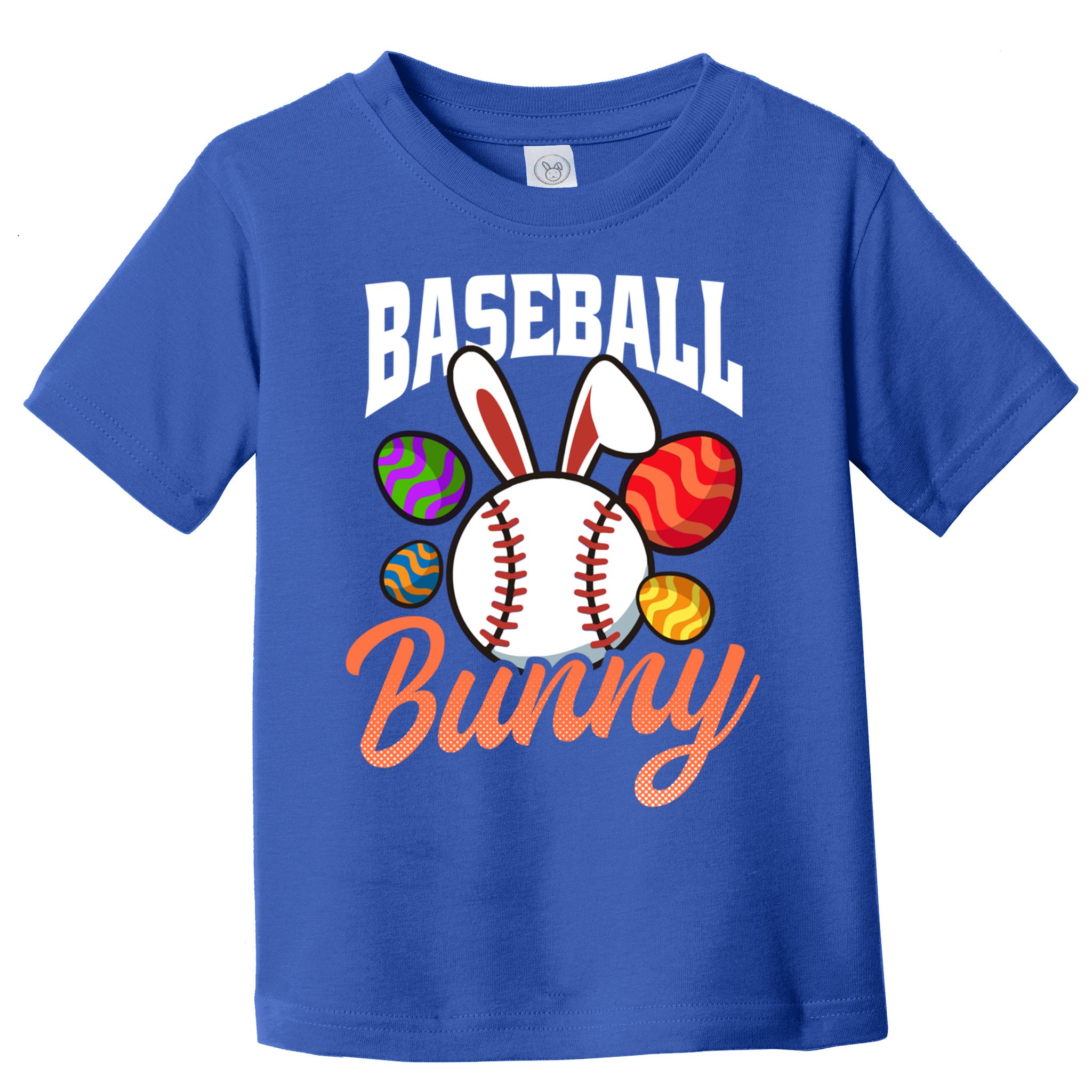Baseball Bunny Design Easter Baseball Gift Toddler T-Shirt