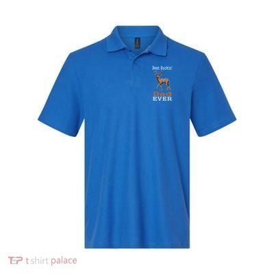 Best Buckin Dad Ever Gift Deer Hunting Funny Polo