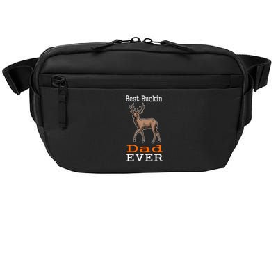 Best Buckin Dad Ever Gift Deer Hunting Funny Crossbody Pack