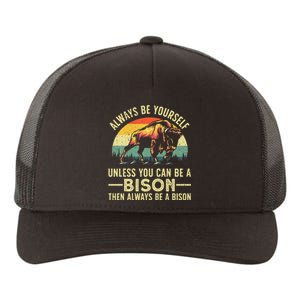 Best Bison Design For Women Buffalo Bison Lovers Yupoong Adult 5-Panel Trucker Hat