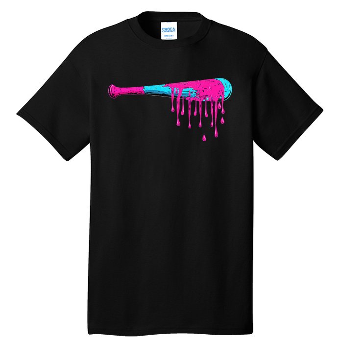 Baseball Bat Drip Tall T-Shirt