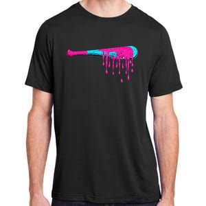 Baseball Bat Drip Adult ChromaSoft Performance T-Shirt