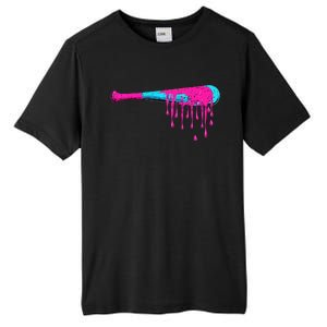 Baseball Bat Drip Tall Fusion ChromaSoft Performance T-Shirt