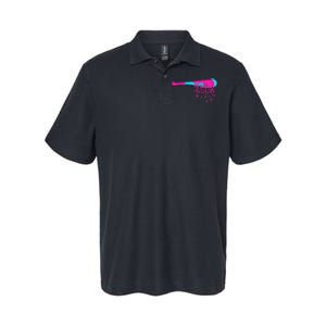 Baseball Bat Drip Softstyle Adult Sport Polo