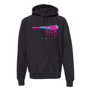 Baseball Bat Drip Premium Hoodie