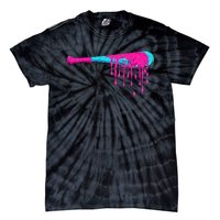 Baseball Bat Drip Tie-Dye T-Shirt