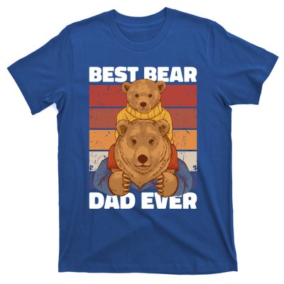 Best Bear Dad Ever For Father's Day Gift T-Shirt