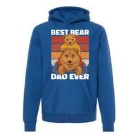 Best Bear Dad Ever For Father's Day Gift Premium Hoodie