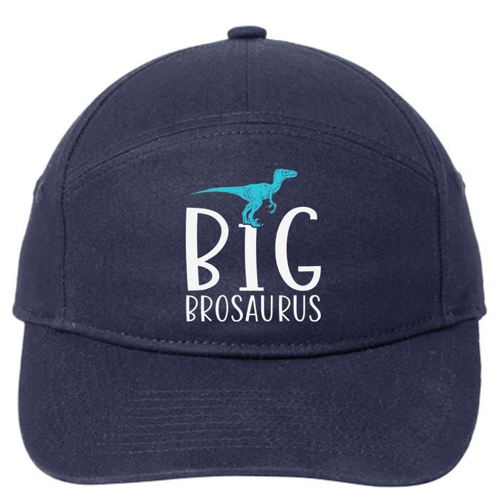 Big Brosaurus Dinosaur Big Brother 7-Panel Snapback Hat