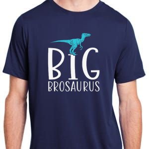 Big Brosaurus Dinosaur Big Brother Adult ChromaSoft Performance T-Shirt